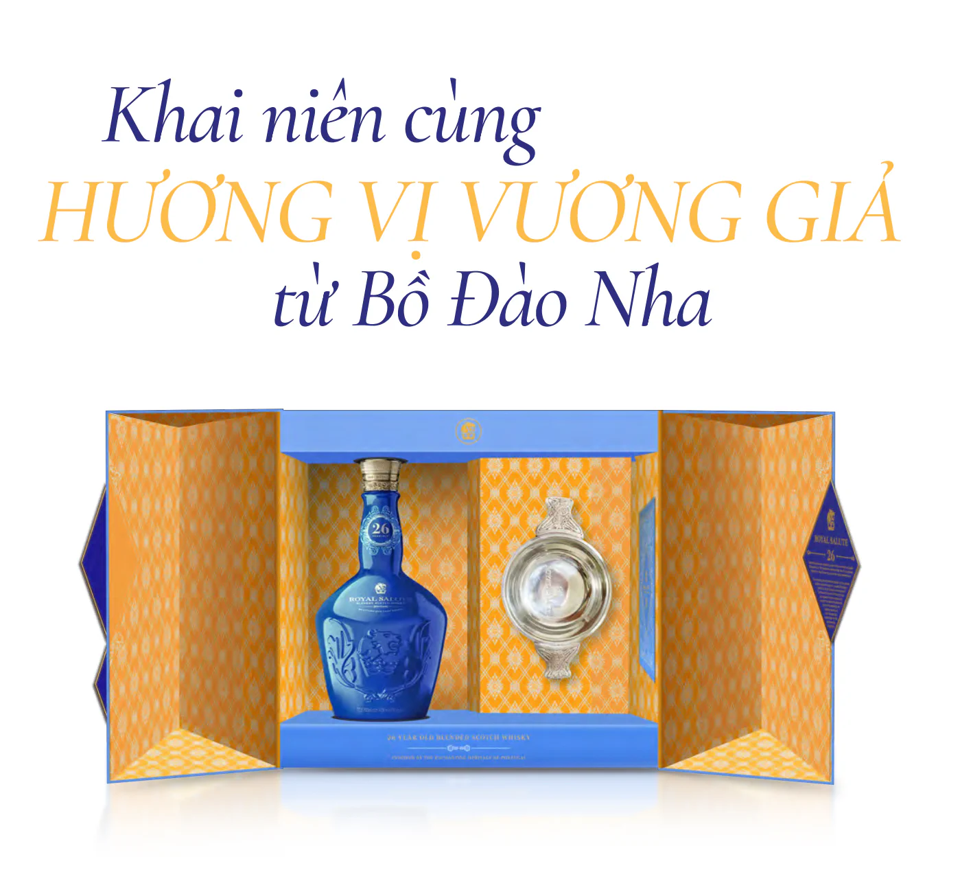 Rượu Royal Salute 26 Colheita Port Cask Finish