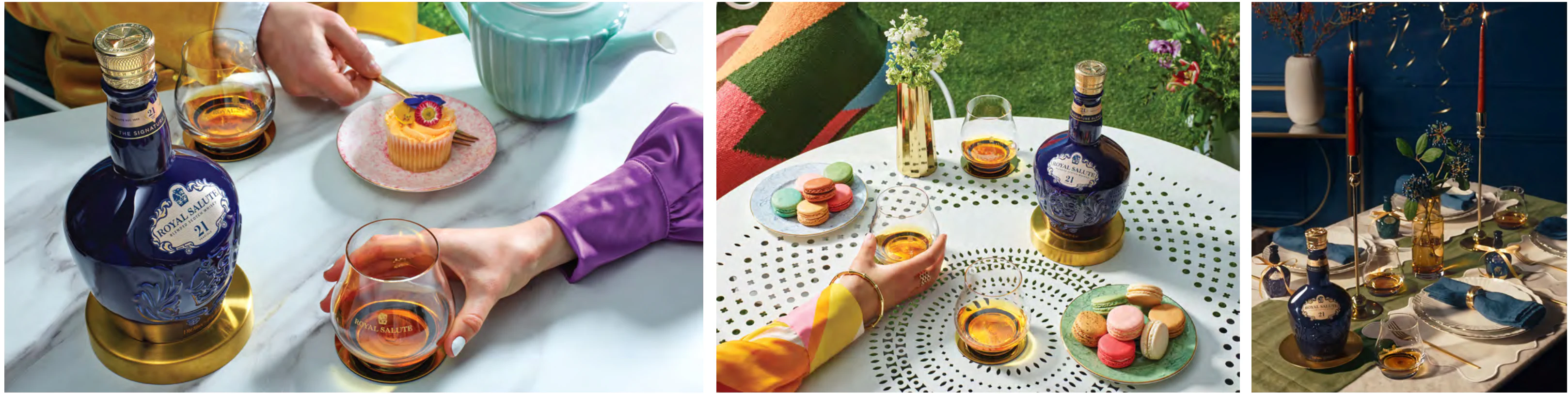 Thưởng ngoạn mỹ cảnh tân xuân - Royal Salute 21 hộp quà tết rượu royal salute 21