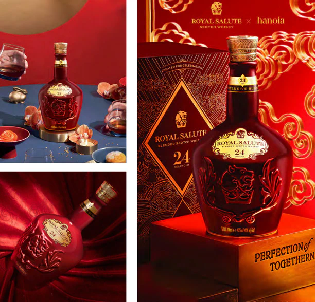 Hình ảnh Royal Salute 24 phiên bản sơn mài Royal Salute 24 phiên bản sơn mài