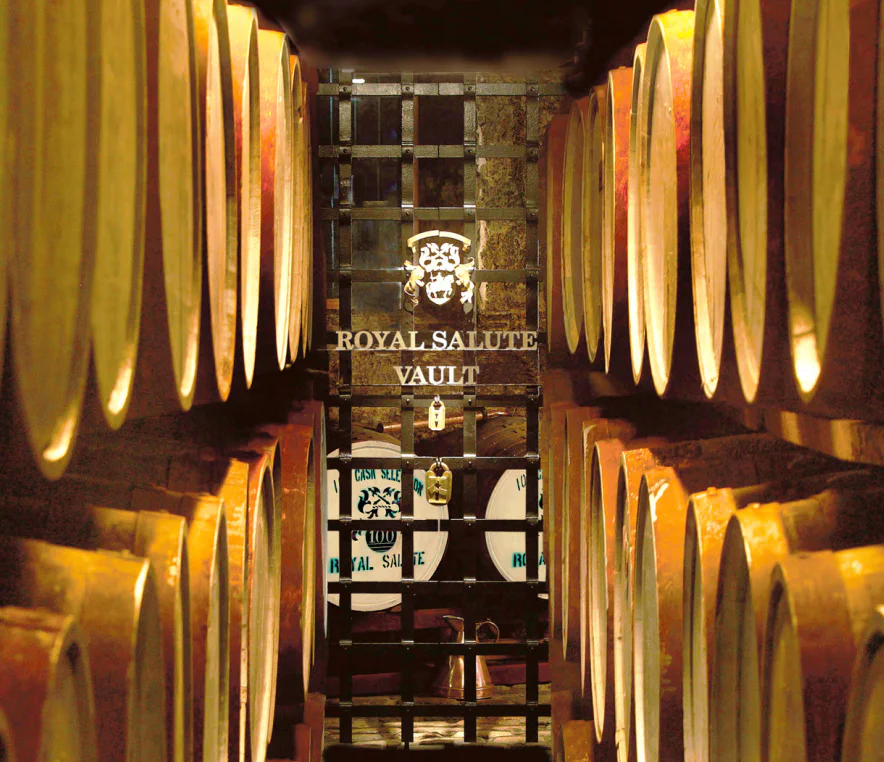 Kho chứa của Royal Salute
