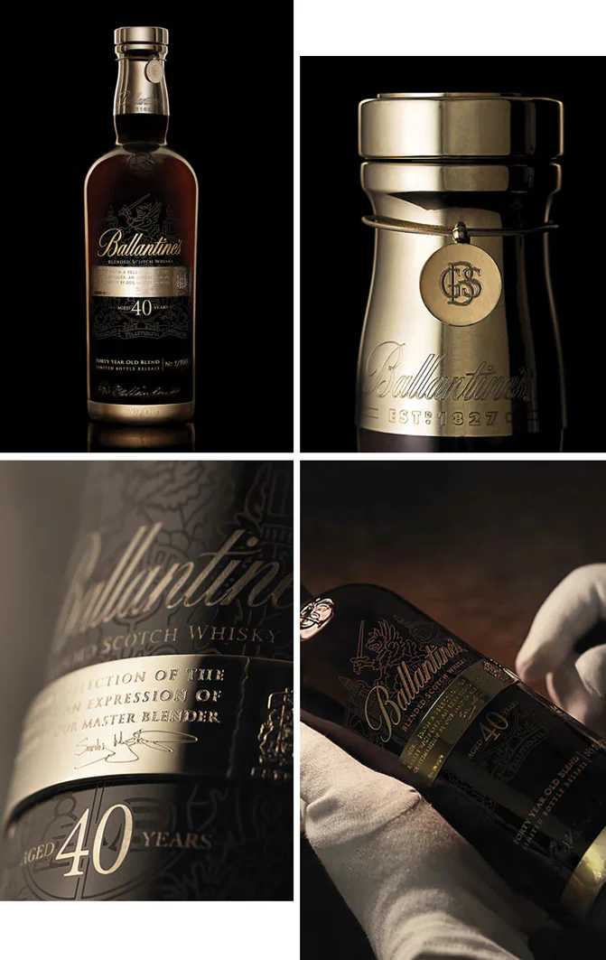 Thưởng thức Ballantine’s 40 Year Old